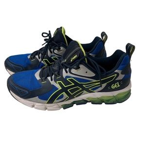 ASICS Gel Kayano 14 Blue and Green Sneakers
